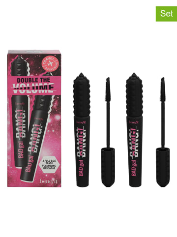 Benefit 2tlg. Mascara-Set "Badgal Bang! Volumizing - Black", je 8,5 g