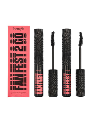 Benefit Tusze do rzęs (2 szt.) "Fan Fest 2 Go" - 2x 8,5 g