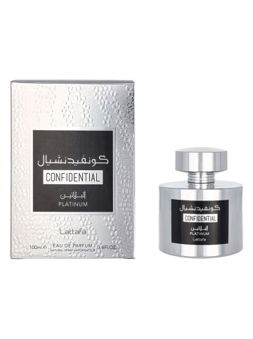 Lattafa Confidential Platinum - EdP, 100 ml