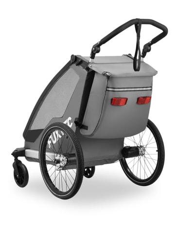 Fuxtec Fahrradanhänger "1-Sitzer FX-FA1S" in Grau