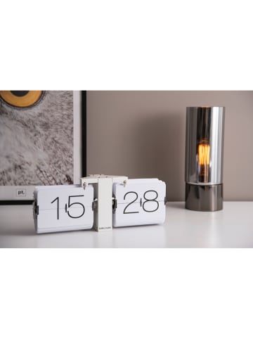 Karlsson Zegar ścienny "No Case" w kolorze białym - 36 x 14 x 8,5 cm