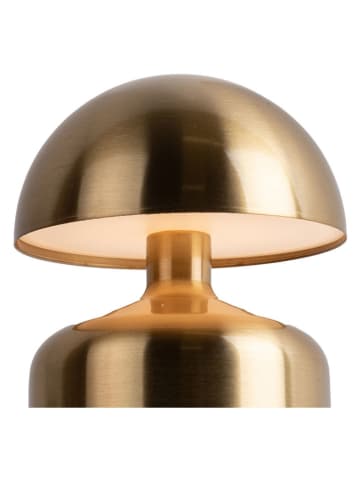 Leitmotiv Lampa stołowa LED "Impetu" w kolorze złotym - wys. 15 x Ø 10 cm