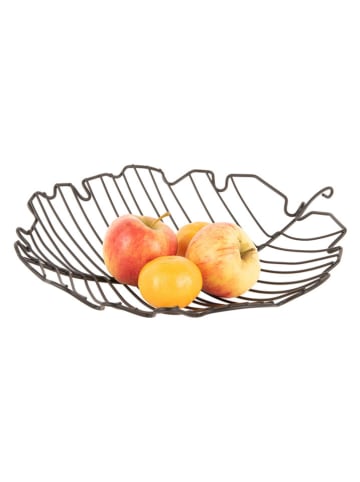 Present Time Kosz w kolorze czarnym na owoce - Ø 32 cm
