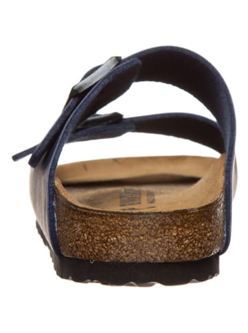 Birkenstock Pantoletten "Arizona" in Dunkelblau - Weite S