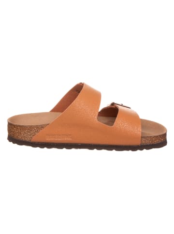 Birkenstock Pantoletten "Arizona" in Orange - Weite N