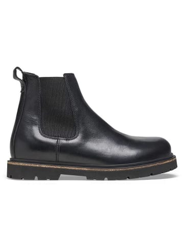 Birkenstock Leder-Chelsea-Boots "Highwood" in Schwarz - Weite S