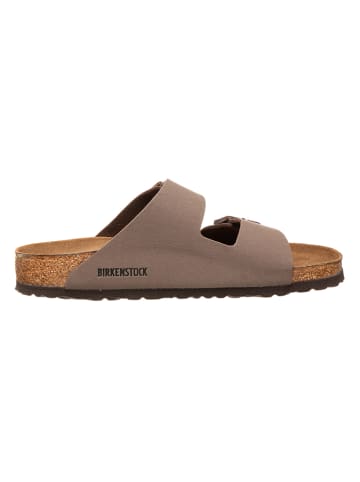 Birkenstock Pantoletten "Arizona" in Hellbraun - Weite N