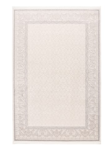 Pierre Cardin Kurzflor-Teppich "Clairmont" in Creme/ Hellgrau