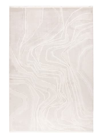 Pierre Cardin Laagpolig tapijt "Jardin" beige/lichtgrijs