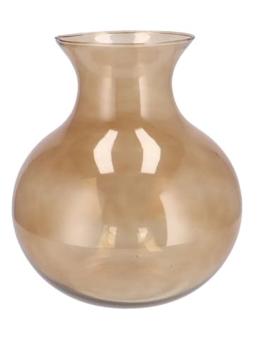 daan kromhout Wazon "Mira" w kolorze beżowym - wys. 27 x Ø 25 cm