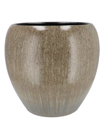 daan kromhout Blumentopf "Jade" in Beige - (H)16 x Ø 14 cm