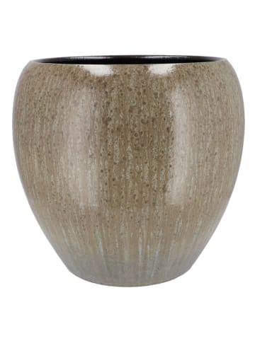 daan kromhout Bloempot "Jade" beige - (H)18 x Ø 16 cm