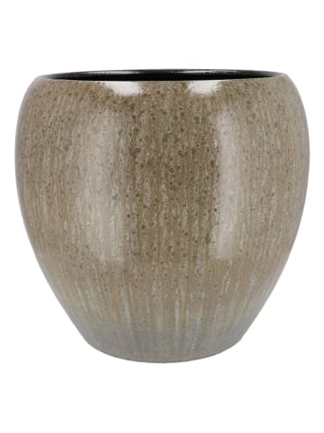 daan kromhout Blumentopf "Jade" in Beige - (H)20 x Ø 18 cm