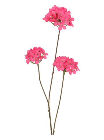 daan kromhout Sztuczny kwiat "Hydrangea" w kolorze różowo-brązowym - wys. 85 cm