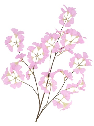 daan kromhout Dekoracyjna gałązka "Ginkgo" w kolorze fioletowo-brązowym - wys. 130 cm