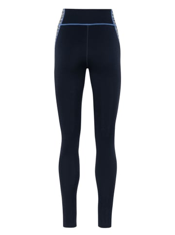 KARI TRAA Merinowoll-Thermounterhose "Rose Light" in Dunkelblau