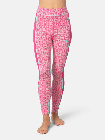 KARI TRAA Merinowoll-Thermounterhose "Rose" in Pink