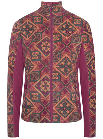 KARI TRAA Fleecejacke "Olga" in Mauve/ Apricot