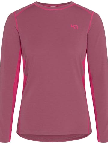 KARI TRAA Thermo-ondergoed "Sval" mauve/lichtroze