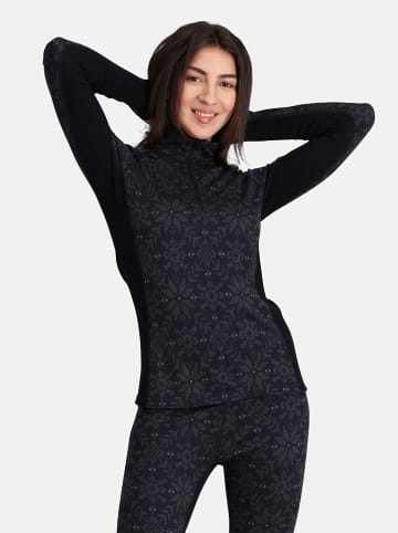 KARI TRAA Wełniany podkoszulek termiczny "Edith" w kolorze czarnym