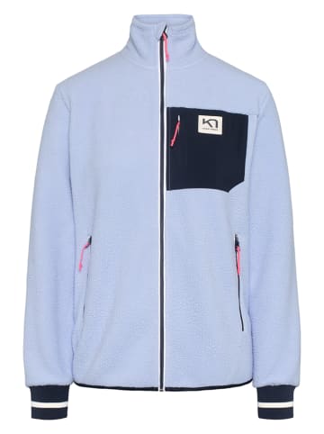 KARI TRAA Fleecejacke "Rothe" in Hellblau