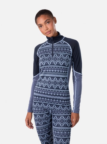 KARI TRAA Thermounterhemd "Malia" in Dunkelblau