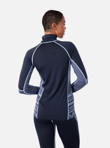 KARI TRAA Thermounterhemd "Malia" in Dunkelblau
