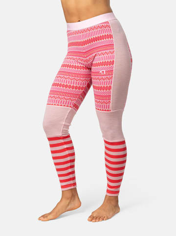 KARI TRAA Merinowoll-Thermounterhose "Akle" in Pink