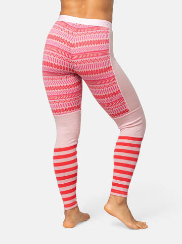 KARI TRAA Merinowoll-Thermounterhose "Akle" in Pink