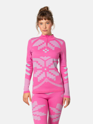 KARI TRAA Merinowoll-Thermounterhemd "Faith" in Pink