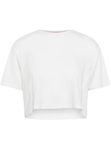 KARI TRAA Trainingsshirt "Mija" in Weiß