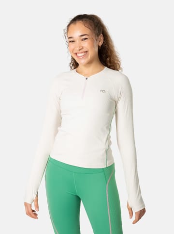 KARI TRAA Funktionslongsleeve "Linnea" in Creme