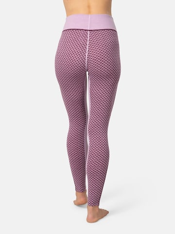 KARI TRAA Merinowoll-Thermounterhose "Smekker" in Lila