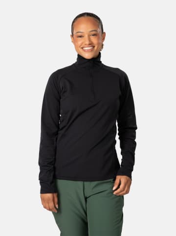 KARI TRAA Fleecepullover "Evelyn" in Schwarz