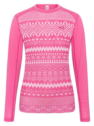 KARI TRAA Thermounterhemd "Live" in Pink