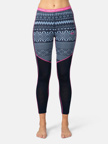 KARI TRAA Thermounterhose "Live" in Dunkelblau