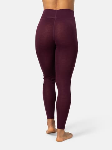 KARI TRAA Merinowollen thermo-onderbroek "Vilma" bordeaux