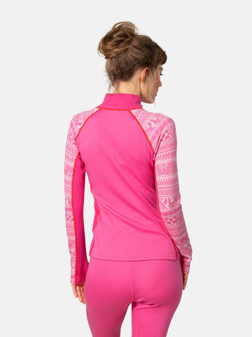 KARI TRAA Merinowoll-Thermounterhemd "Tale" in Pink
