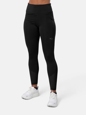 KARI TRAA Trainingsleggings "Vilde" in Schwarz