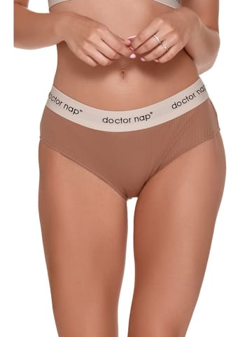 Doctor Nap Panty in Hellbraun