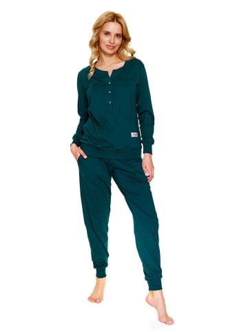 Doctor Nap Pyjama in Dunkelgrün