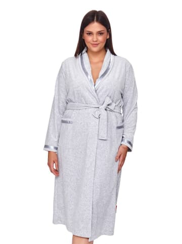 Doctor Nap Bademantel in Hellgrau