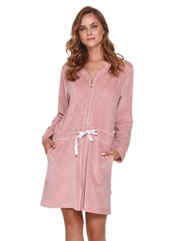 Doctor Nap Bademantel in Rosa