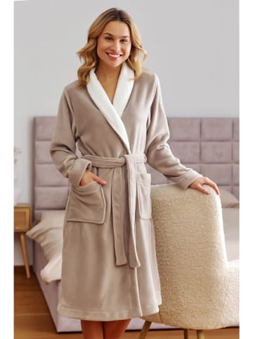 Doctor Nap Bademantel in Beige