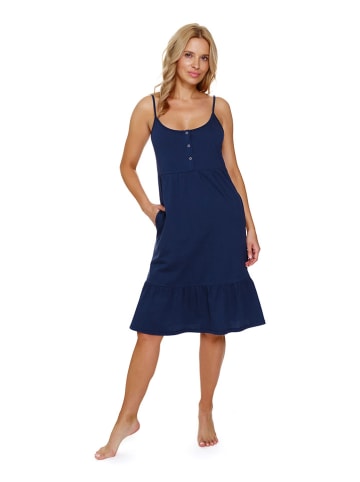 Doctor Nap Umstandsnachthemd in Dunkelblau