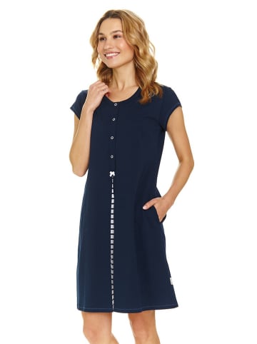 Doctor Nap Nachthemd in Dunkelblau
