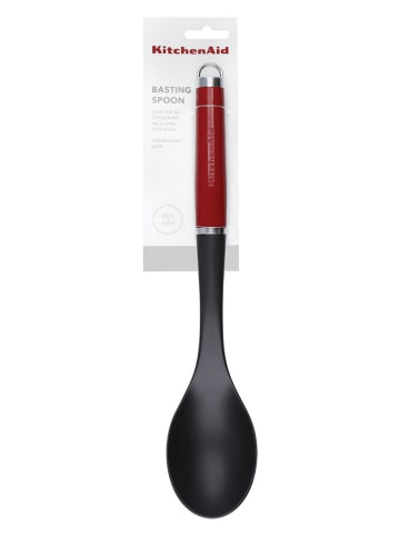 KitchenAid Kochlöffel in Schwarz/ Rot - (L)35,1 cm