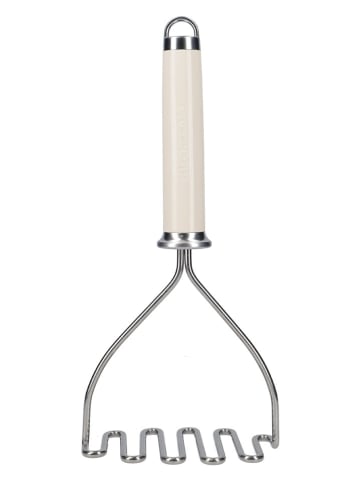 KitchenAid Aardappelstamper zilverkleurig/crème - (L)27 cm