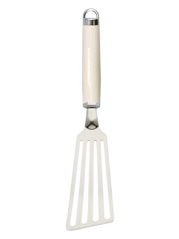 KitchenAid Pfannenwender in Silber/ Creme - (L)32,5 cm