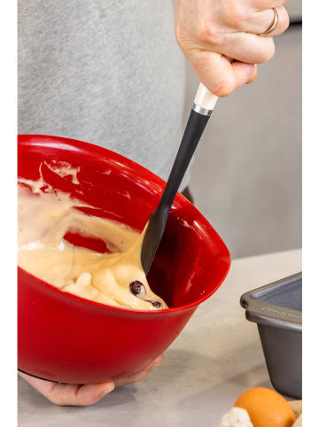 KitchenAid Łopatka w kolorze czarno-kremowym do ciasta - dł. 30 cm